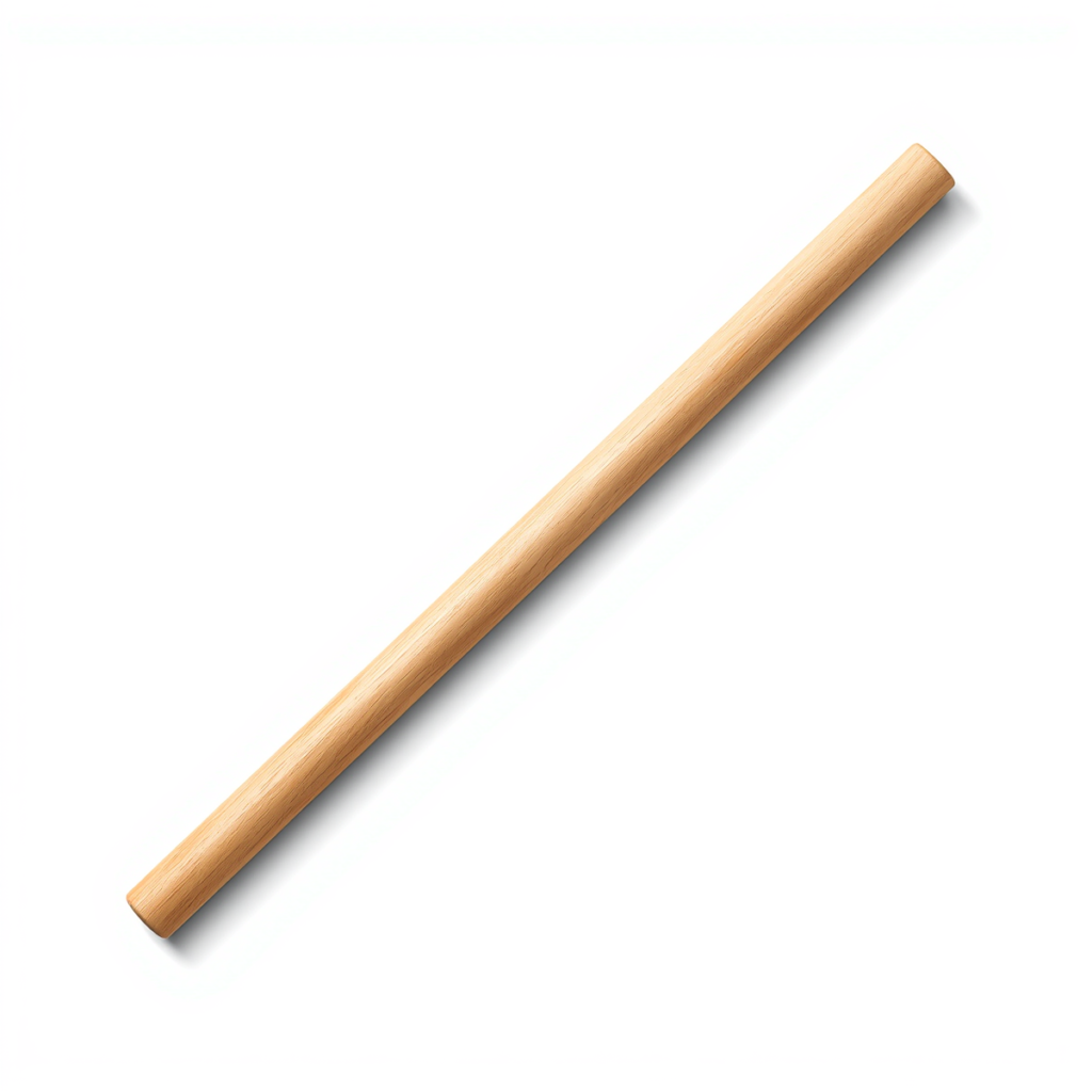 Bastão de alongamento em material leve.