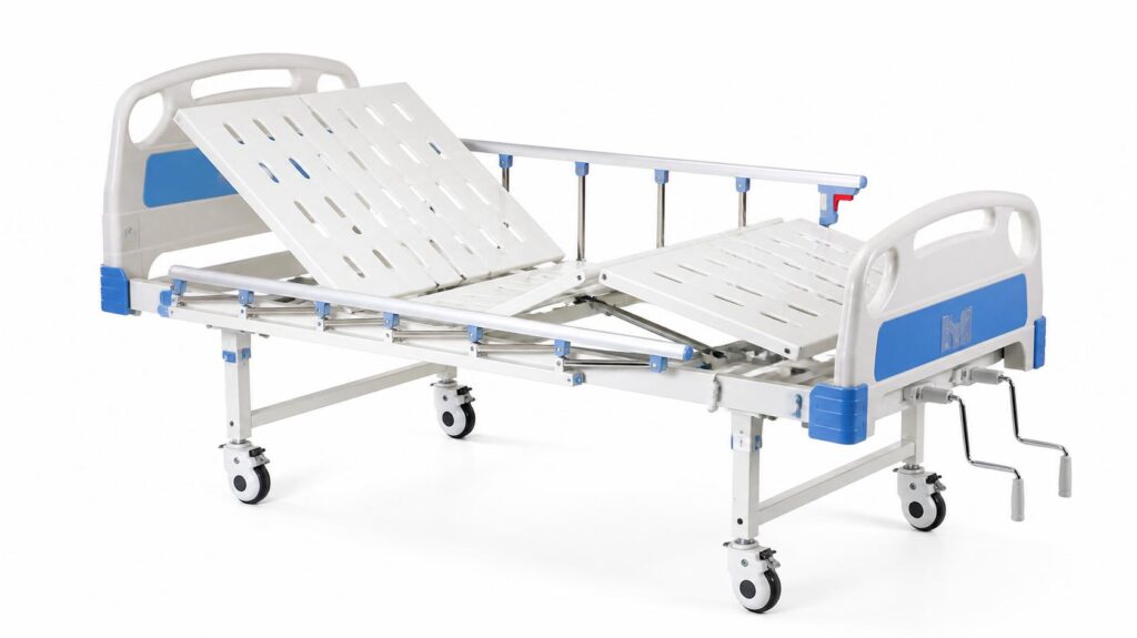 Cama hospitalar manual - manivela.